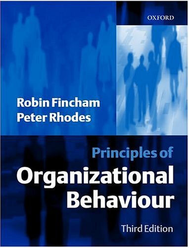 Principles Of Orga.Behaviour