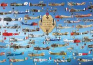 Fighter Aircraft of the 1914-1918 War Jigsaw (1000-piece)