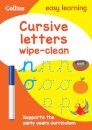 Cursive Letters Age 3-5 Wipe Clean Activity Book