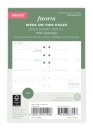 Filofax Pocket Eco Week On Two Pages 2024 Diary With Tabs