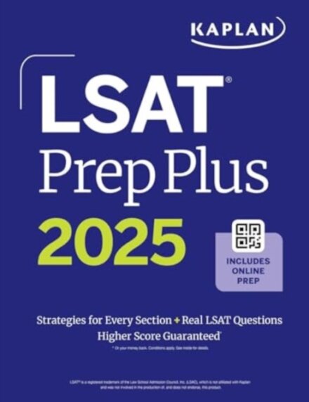 LSAT Premium Prep (2025) Kaplan Test Prep: Master the Digital LSAT with Exclusive 99th-Percentile Instructor Videos, Data-Driven Strategies, and Official Practice