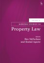 Modern Studies in Property Law, Volume 10