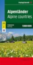 Alpine Countries Road and Leisure Map