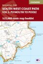 South West Coast Path Map Booklet - Vol 3: Plymouth to Poole