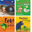 Learn to Read at Home with Bug Club Phonics: Pack 5 (Pack of 4 reading books with 3 fiction and 1 non-fiction)