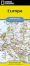 National Geographic Europe Map (Folded with Flags and Facts)
