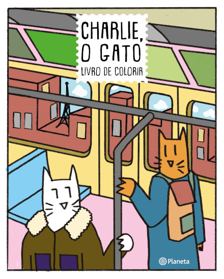 Charlie, O Gato - Livro De Colorir