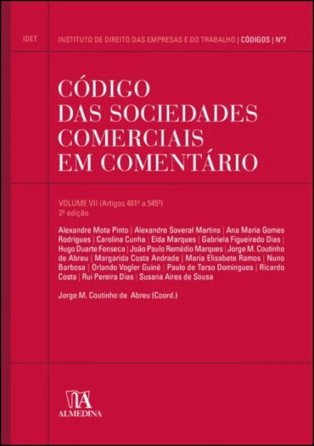 Cód.Soc.Comerciais Volume VII