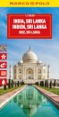 India, Sri Lanka, Nepal, Bangladesh Marco Polo Map