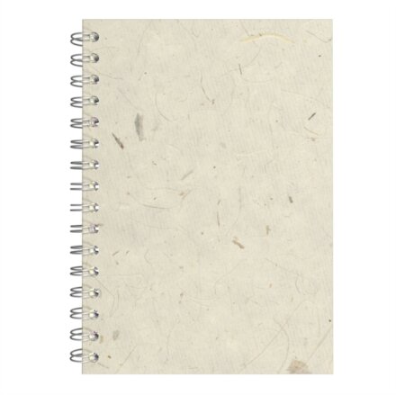 A5 Posh Pig White Paper 35lvs Natural Banana
