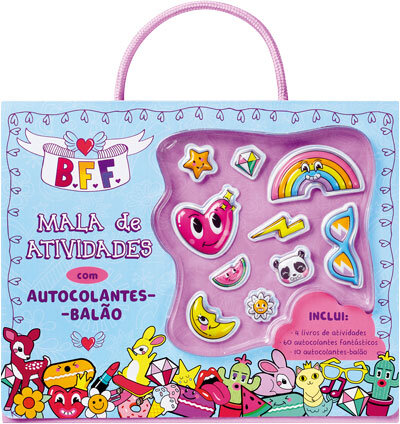 Bff - Mala De Atividades Com Autocolantes-Balão