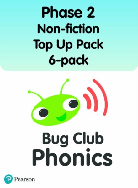 Bug Club Phonics Phase 2 Non-fiction Top Up Pack 6-pack (96 books)