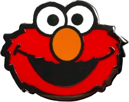 Elmo Pin Badge