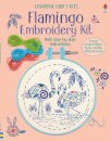 Embroidery Kit: Flamingo