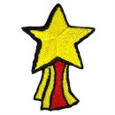 Golden Star Sew On Patch