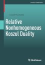 Relative Nonhomogeneous Koszul Duality