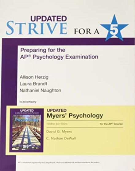 Updated Strive for a 5: Preparing for the AP® Psychology Exam