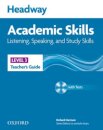 Headway Academic Skills 3: Listening, Speaking and Study Skills Teacher's Book Pack