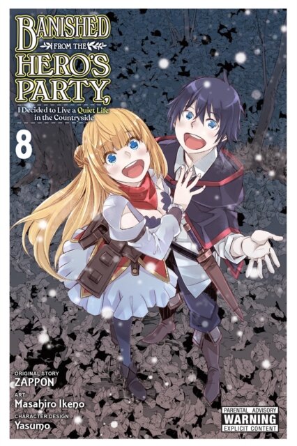 Banished from the Hero's Party, I Decided to Live a Quiet Life in the Countryside, Vol. 8 (manga)