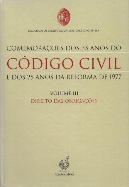 Comemorações 35 Anos Cód.Civil III