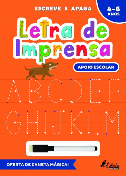 Escreve e Apaga: Letra de Imprensa