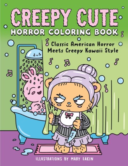 Creepy Cute Horror Coloring Book