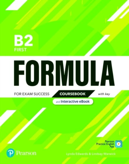 Formula B2 First Coursebook and Interactive eBook with Key with Digital Resources & App