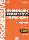 Grammaire progressive du français - Niveau débutant (A1) - Corrigés - 3ème édition