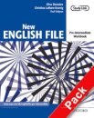 New English File Pre-Intermediate: Workbook and MultiROM pack