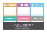 Knock Knock To Accomplish Sticky Note Packet