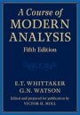 A Course of Modern Analysis
