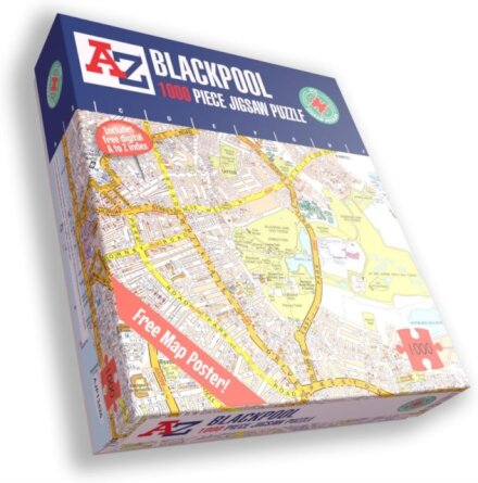 A-Z Map of Blackpool