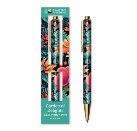 Garden of Delights Boxed Decorative Ballpoint Pen