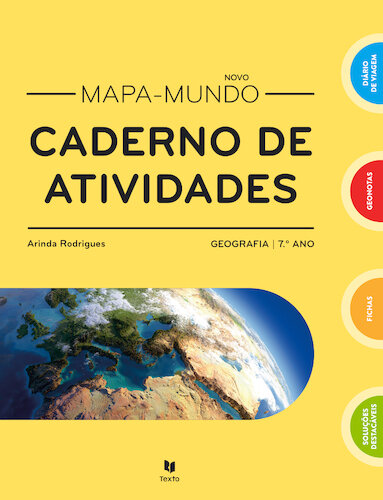 Mapa-mundo 7 - Caderno de Atividades 2026