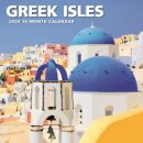 Greek Isles Square Wall Sunday Start Cal