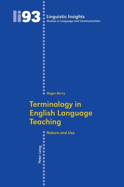 Terminology in English Language Teaching