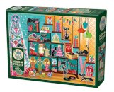 Cobble Hill Christmas Cats 1000 Piece Jigsaw Puzzle
