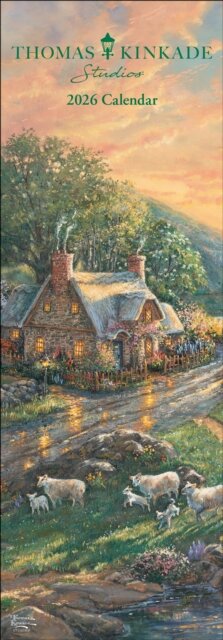 Thomas Kinkade Studios 2026 Slim Calendar