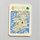 Julia Gash Wooden Magnet - Ireland