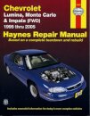 Chevrolet Lumina, Monte Carlo & Impala (FWD) (95 - 05)