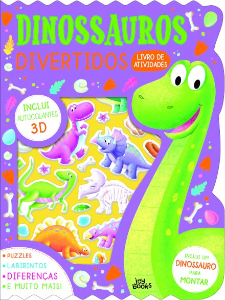 Dinossauros Divertidos: Livro de Atividades