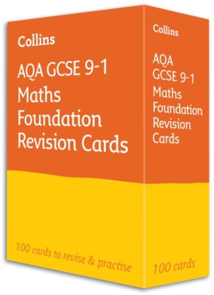 AQA GCSE 9-1 Maths Foundation Revision Cards