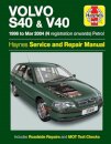Volvo S40 & V40 Petrol (96 - Mar 04) Haynes Repair Manual