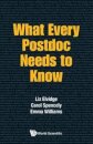 What Every Postdoc Needs To Know