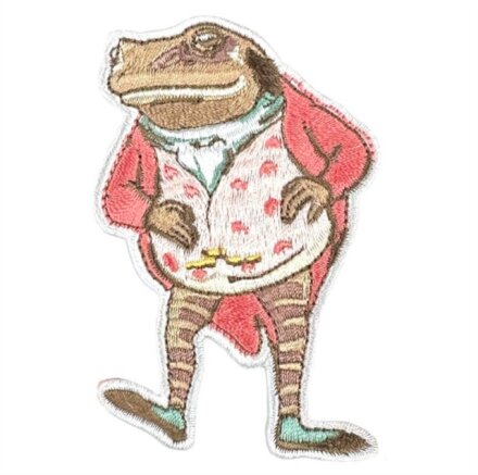 Mr. Jeremy Fisher Sew On Patch