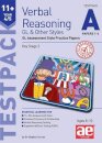 11+ Verbal Reasoning Year 4/5 GL & Other Styles Testpack A Papers 1-4