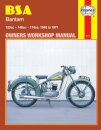BSA Bantam (48 - 71) Haynes Repair Manual