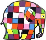Elmer Walking Right Pin Badge