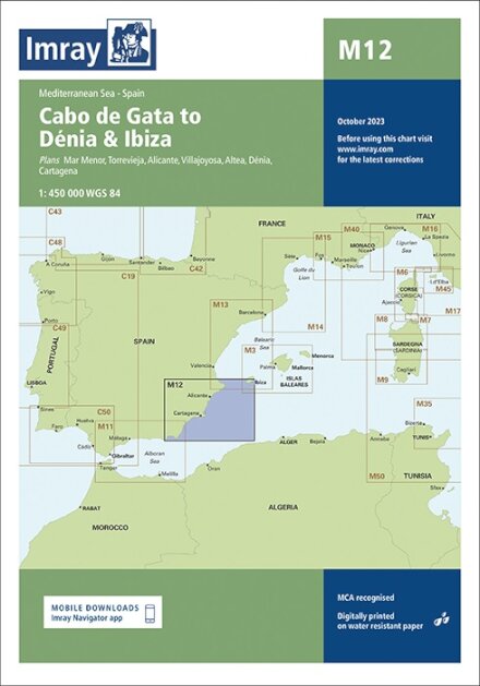M12 : Cabo de Gata to Denia and Ibiza : 12