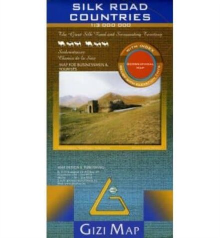 Silk Road Countries geographical map